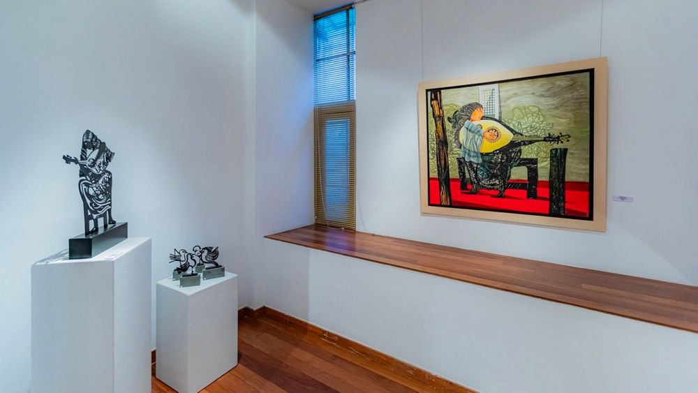 Exhibition installation view