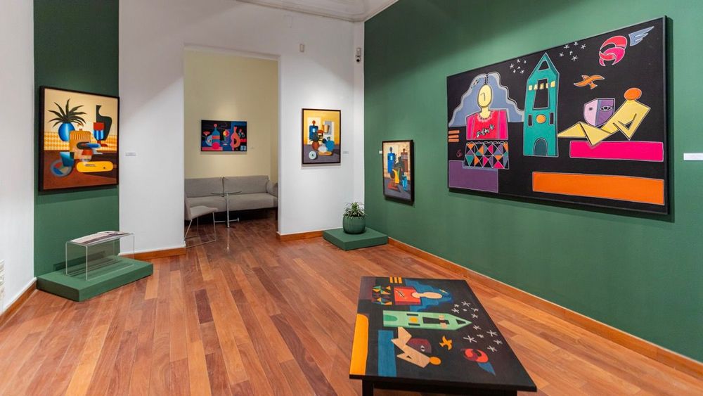 Exhibition installation view