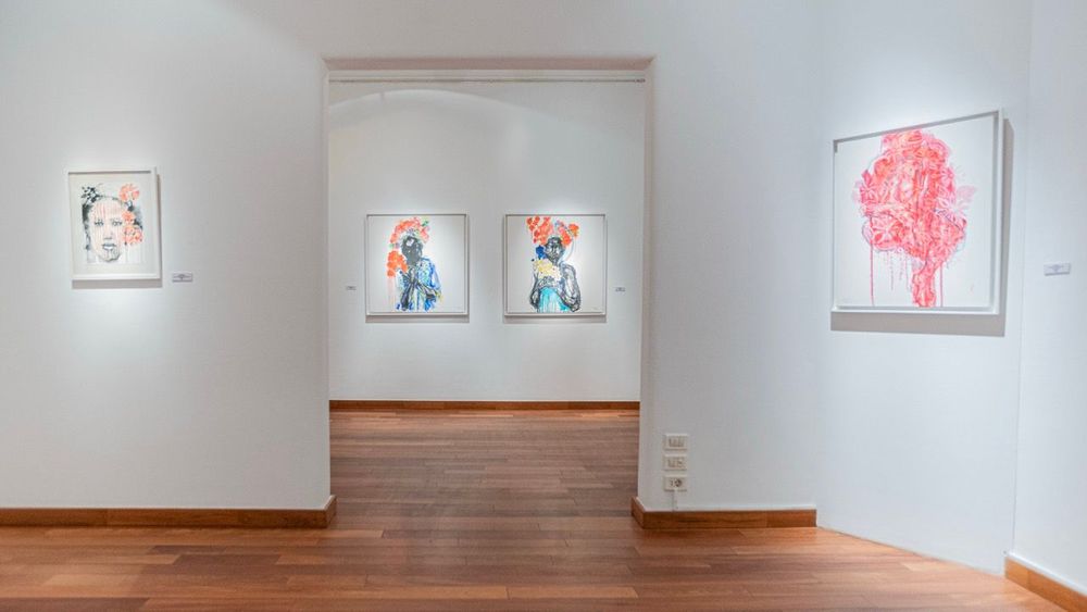 Exhibition installation view