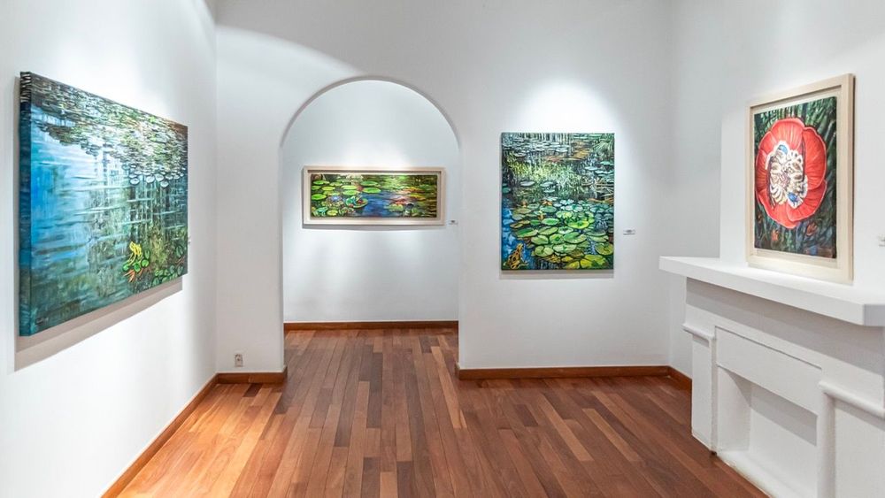Exhibition installation view