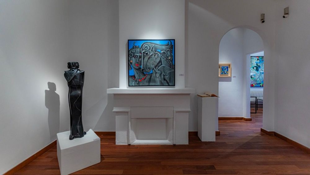 Exhibition installation view