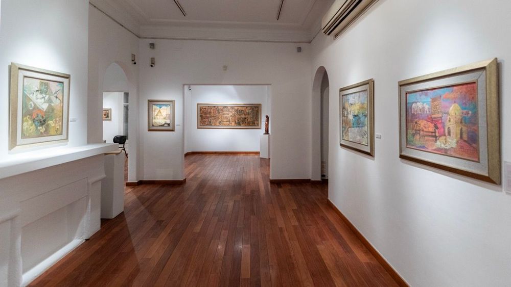 Exhibition installation view
