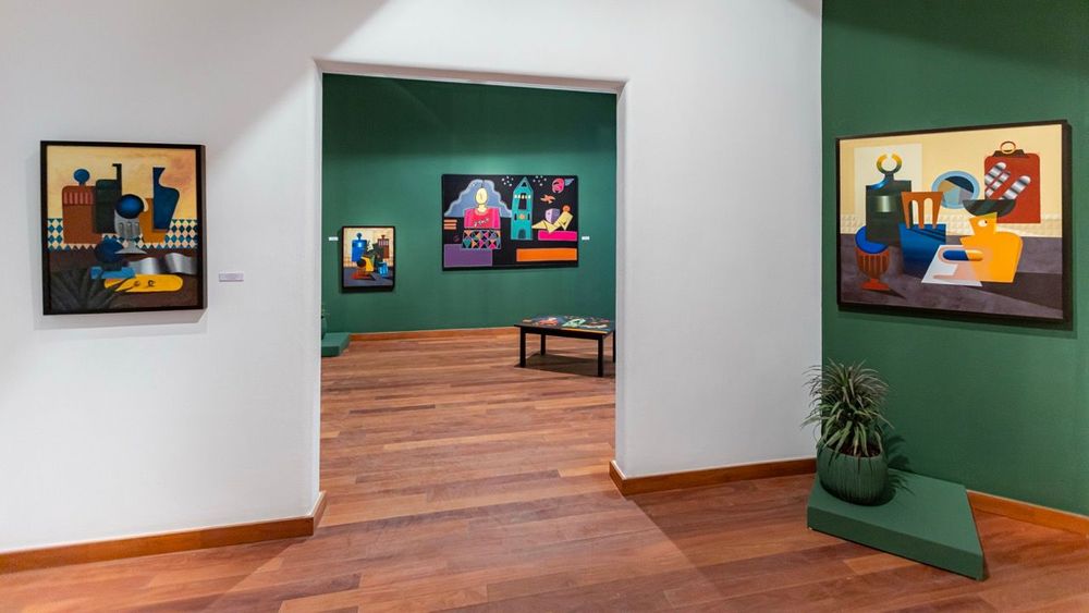 Exhibition installation view