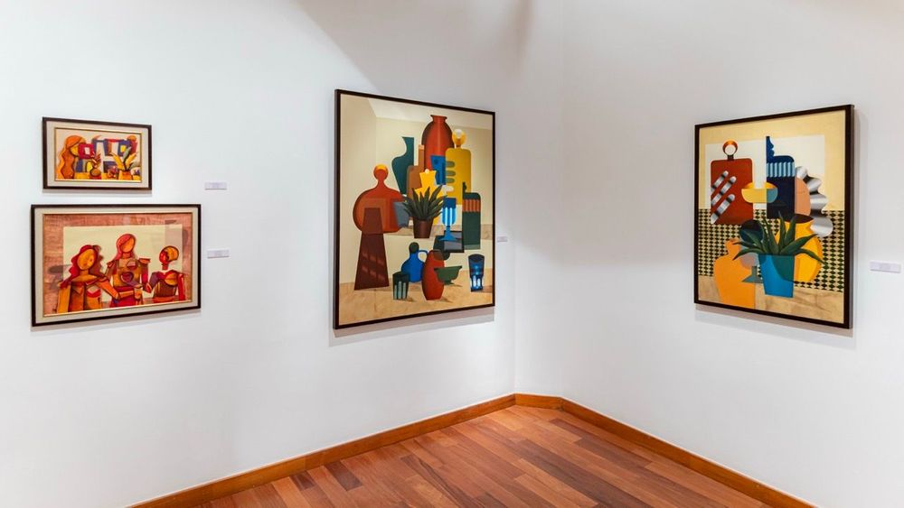 Exhibition installation view