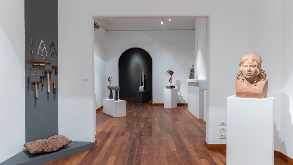 Exhibition installation view