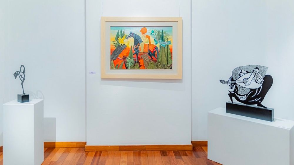 Exhibition installation view
