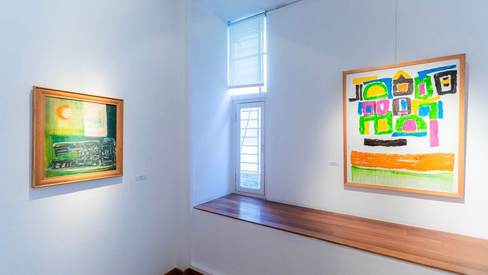 Exhibition installation view
