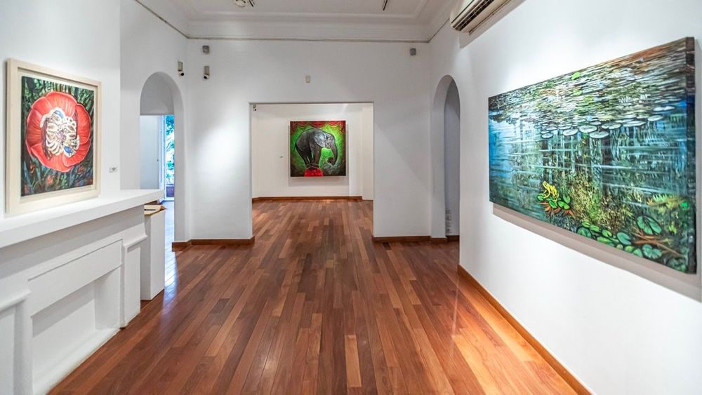 Exhibition installation view
