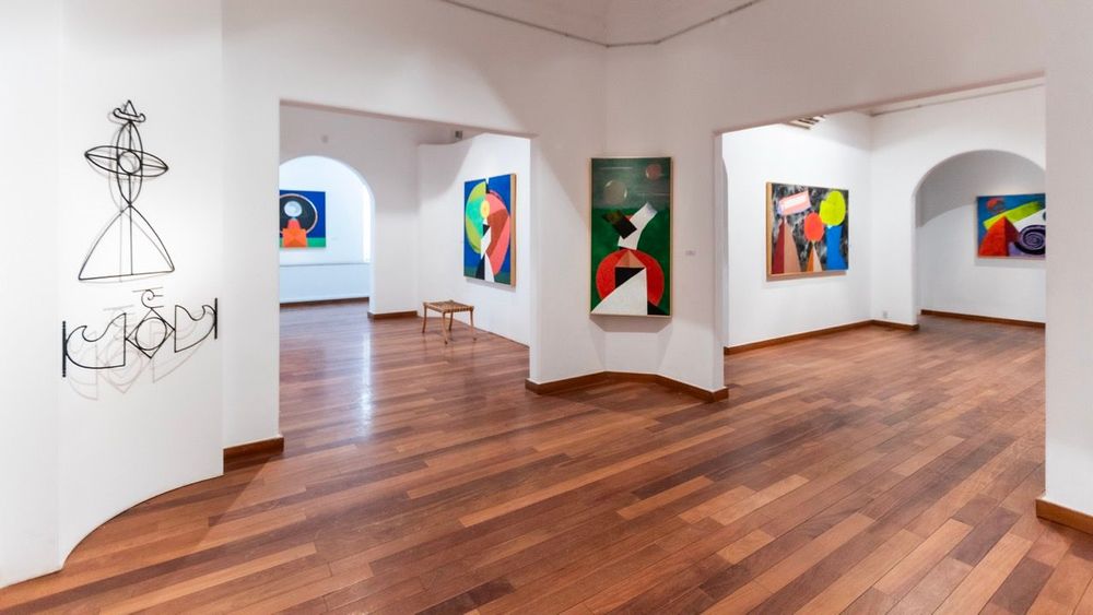 Exhibition installation view
