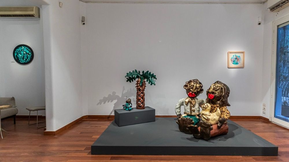 Exhibition installation view