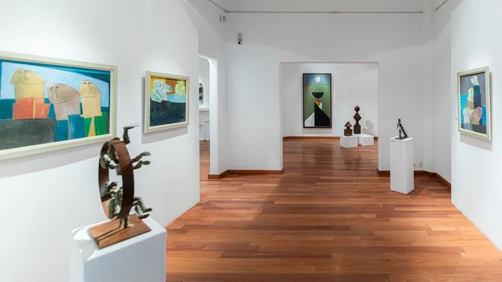 Exhibition installation view