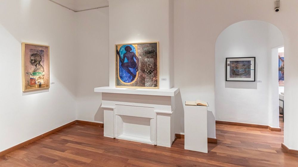 Exhibition installation view