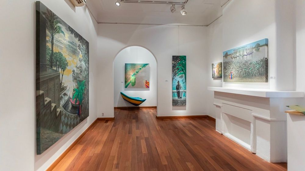 Exhibition installation view