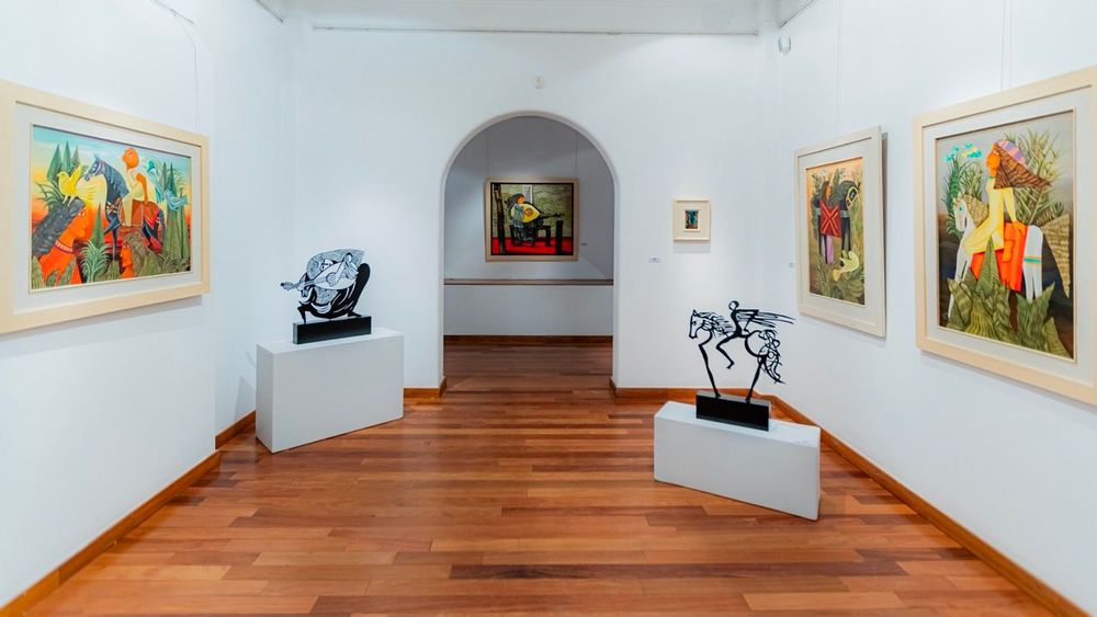 Exhibition installation view