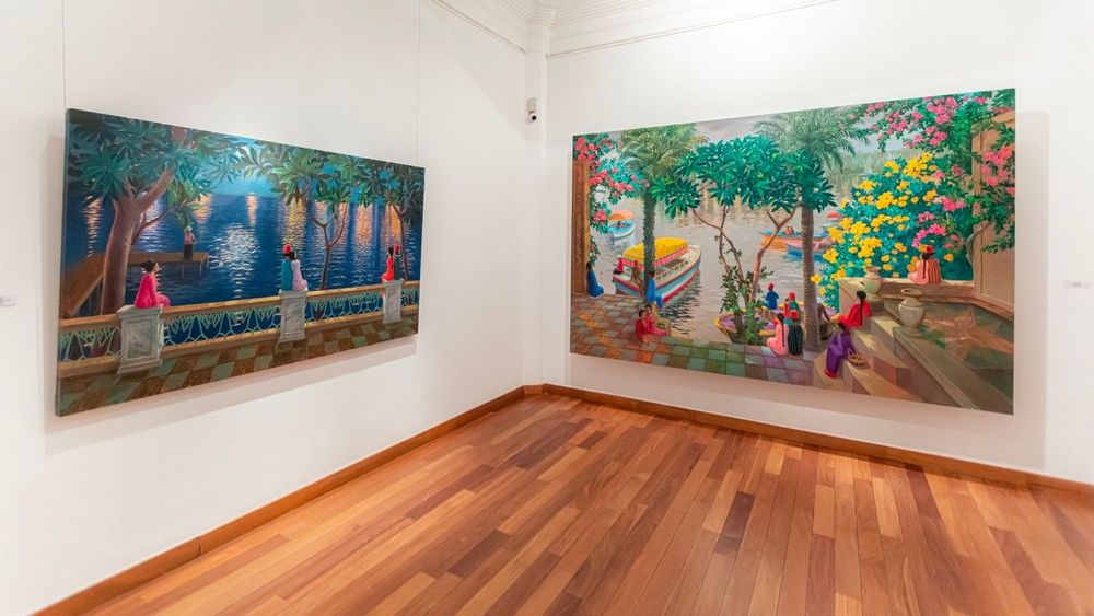 Exhibition installation view