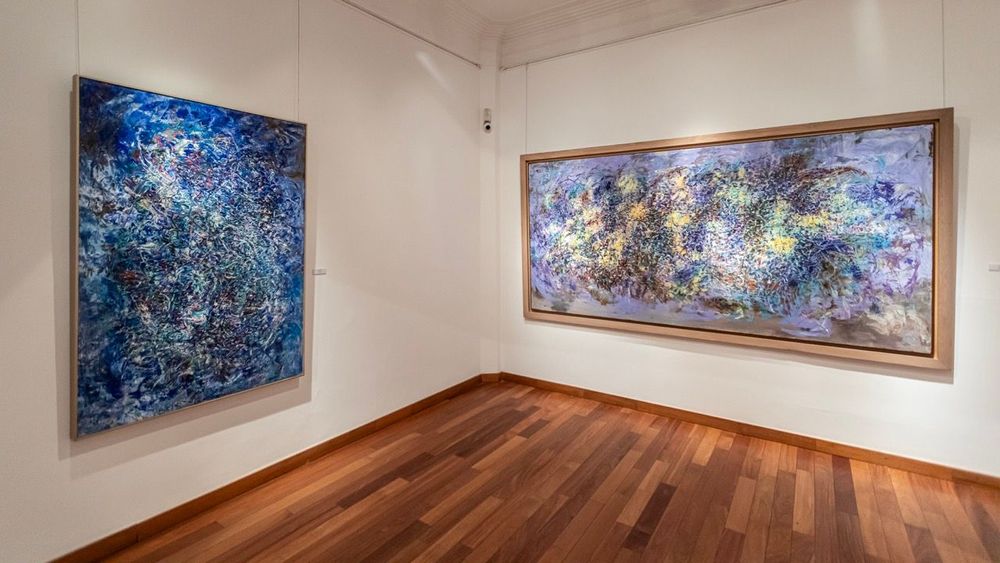 Exhibition installation view