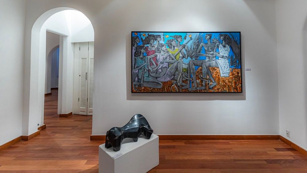 Exhibition installation view