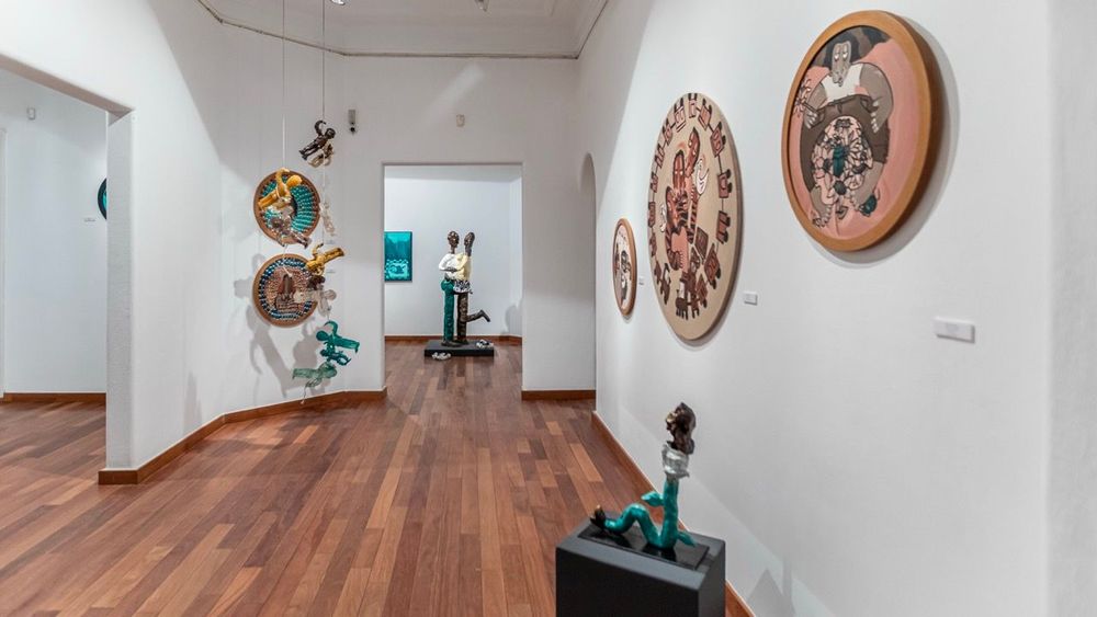 Exhibition installation view