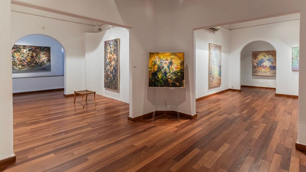 Exhibition installation view