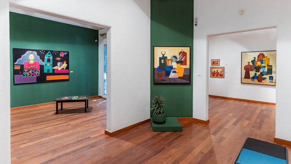 Exhibition installation view