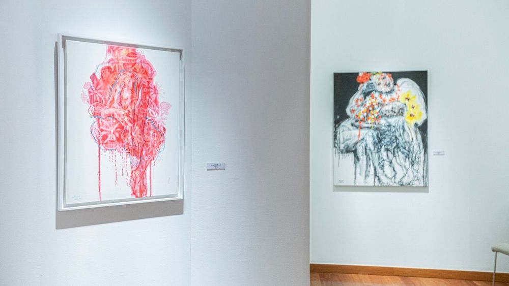 Exhibition installation view