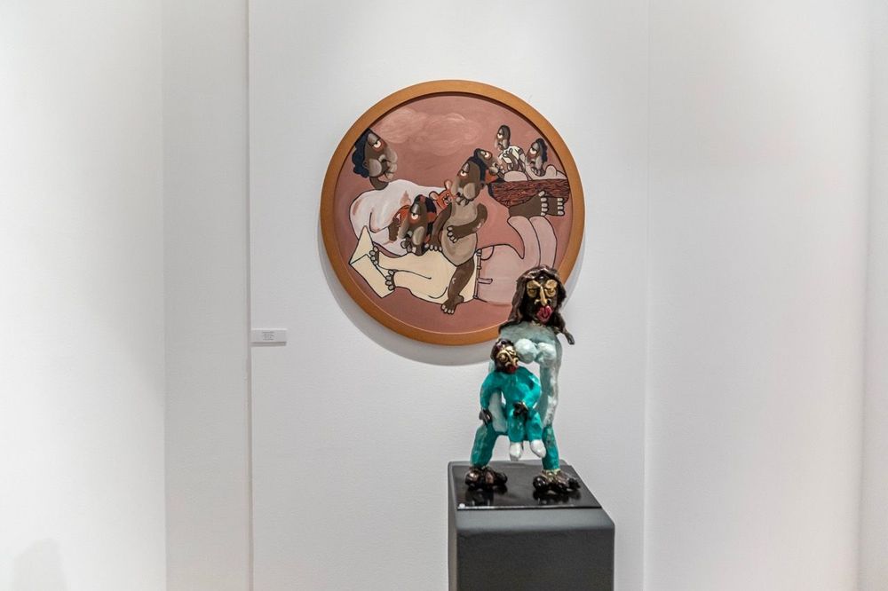 Exhibition installation view