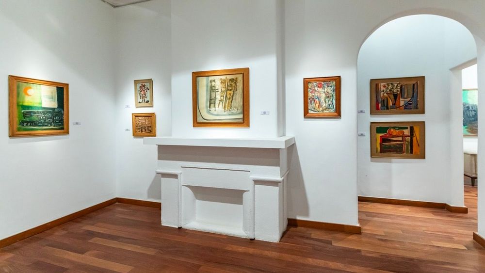 Exhibition installation view