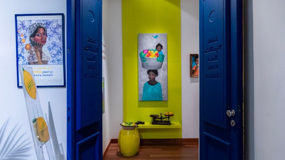 Exhibition installation view