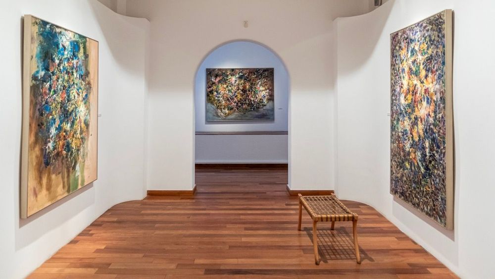 Exhibition installation view