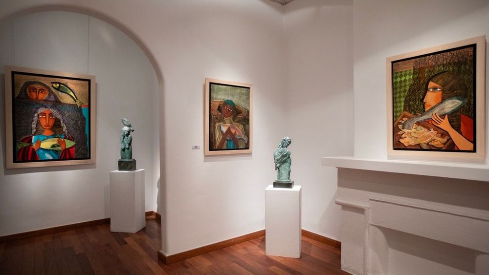 Exhibition installation view