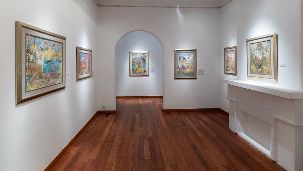 Exhibition installation view