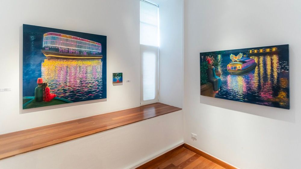 Exhibition installation view