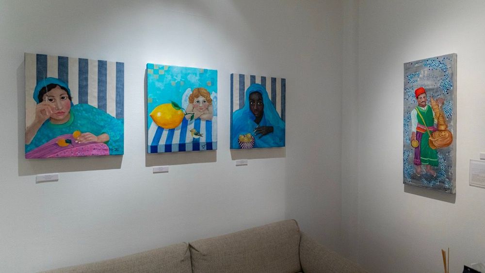 Exhibition installation view