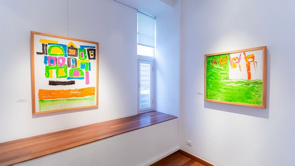 Exhibition installation view