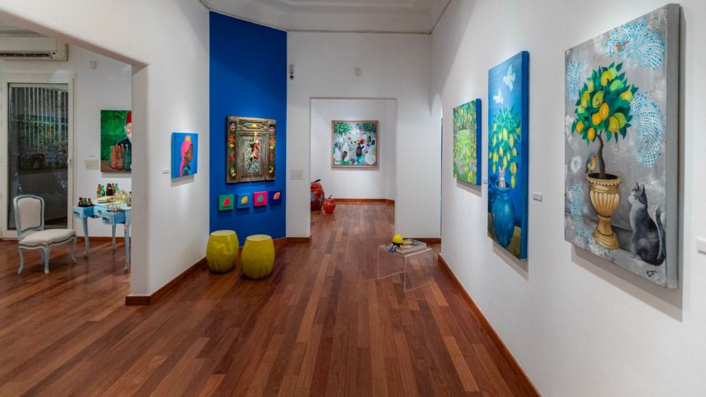 Exhibition installation view