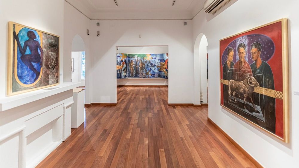 Exhibition installation view