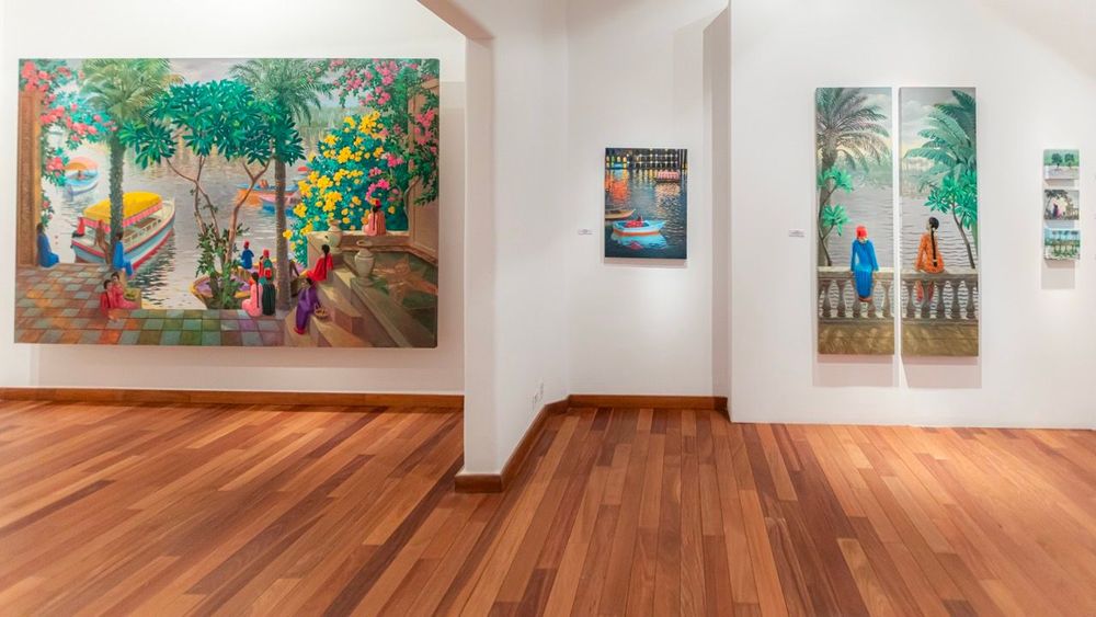 Exhibition installation view