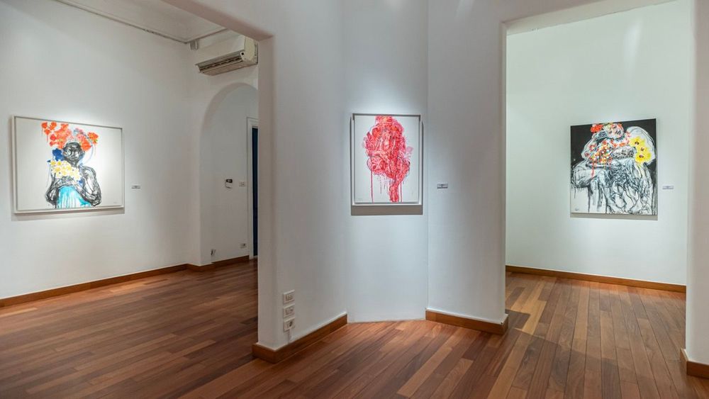Exhibition installation view