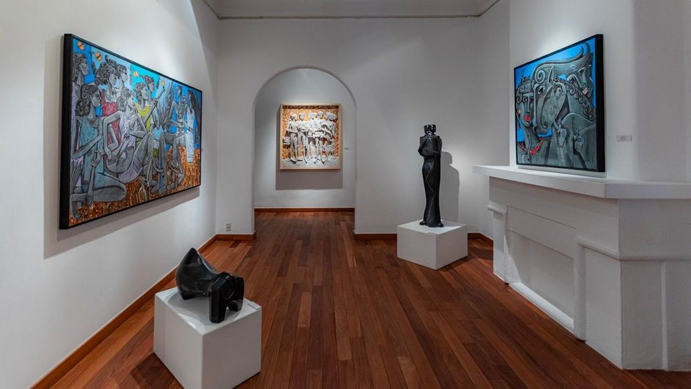 Exhibition installation view
