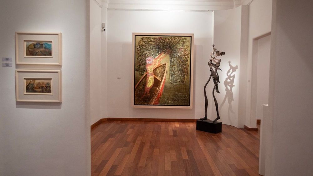 Exhibition installation view