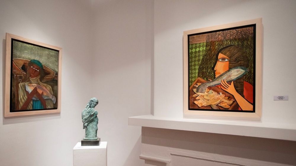 Exhibition installation view